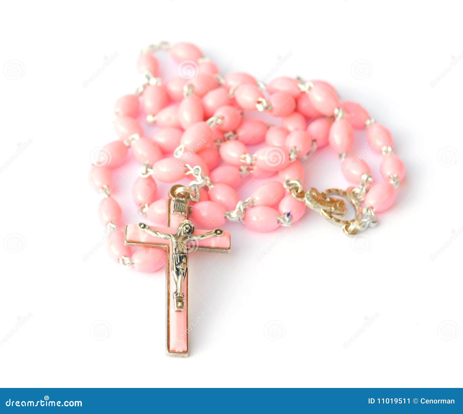 Pink Rosary stock image. Image of faith, jesus, background - 11019511