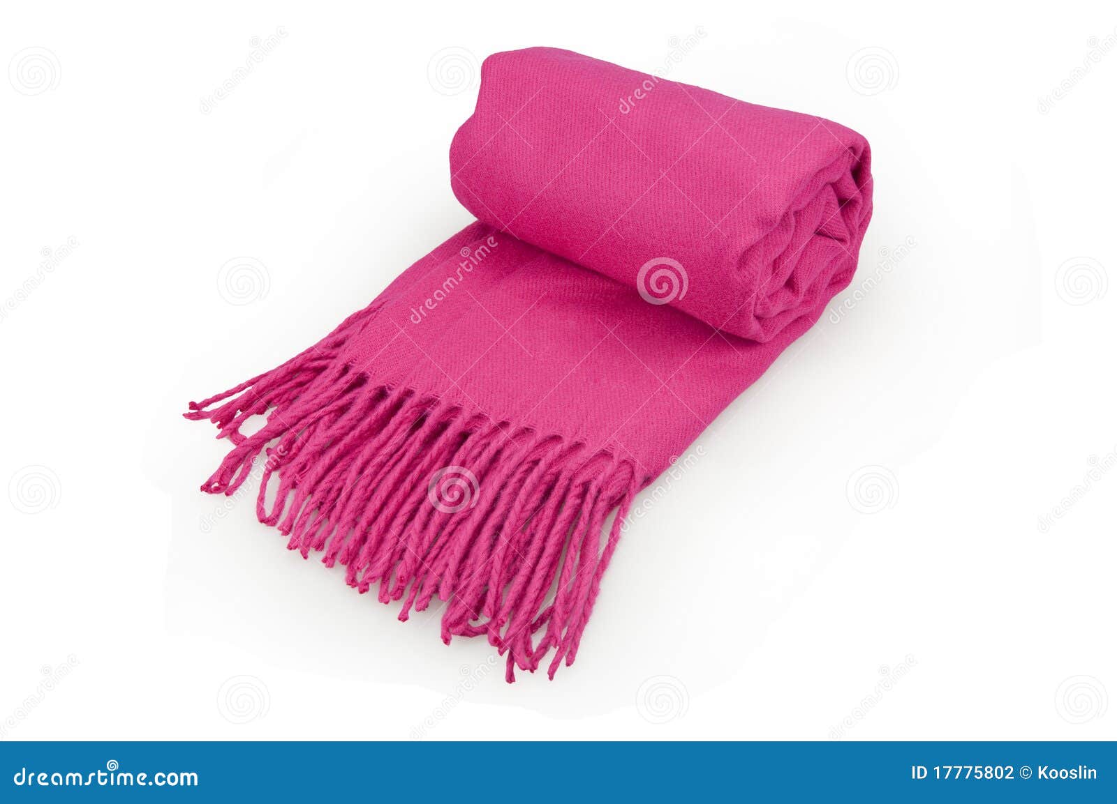 pink scarf