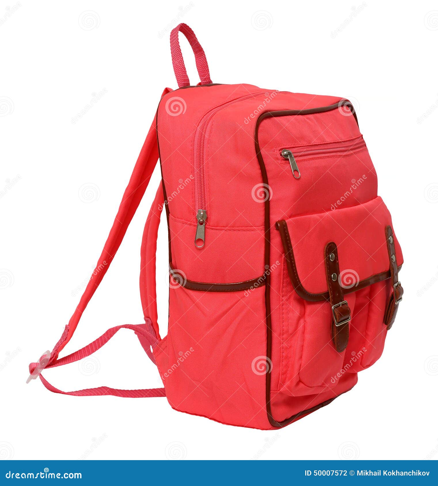pink school backpack 