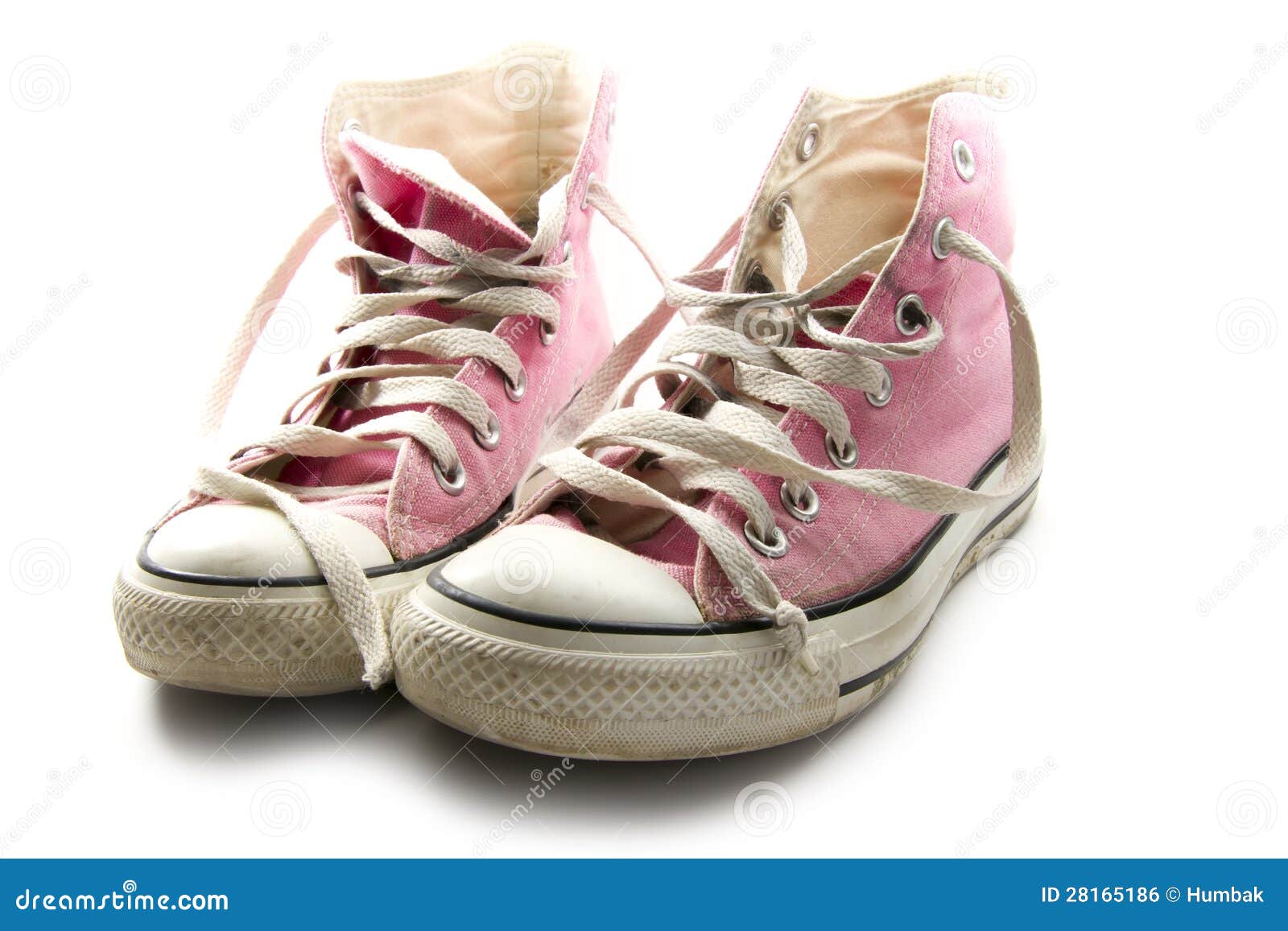 Pink sneaker stock photo. Image of single, fashion, white - 28165186