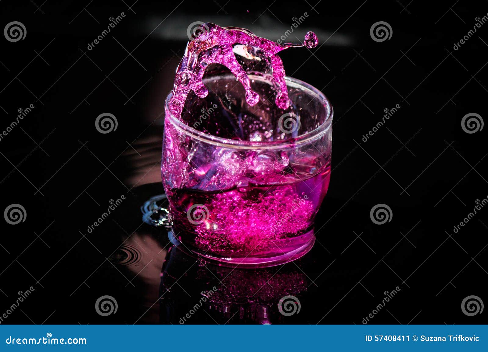 Pink splash stock image. Image of liquid, splashed, drink 57408411