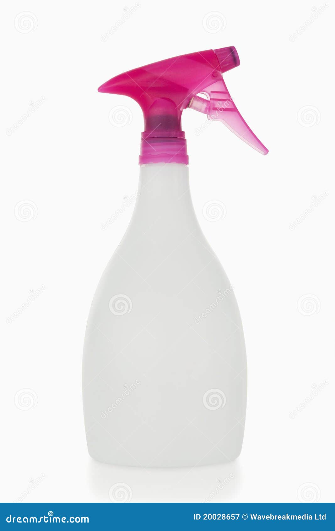 Pink spray bottle stock image. Image of disinfect, blue 20028657