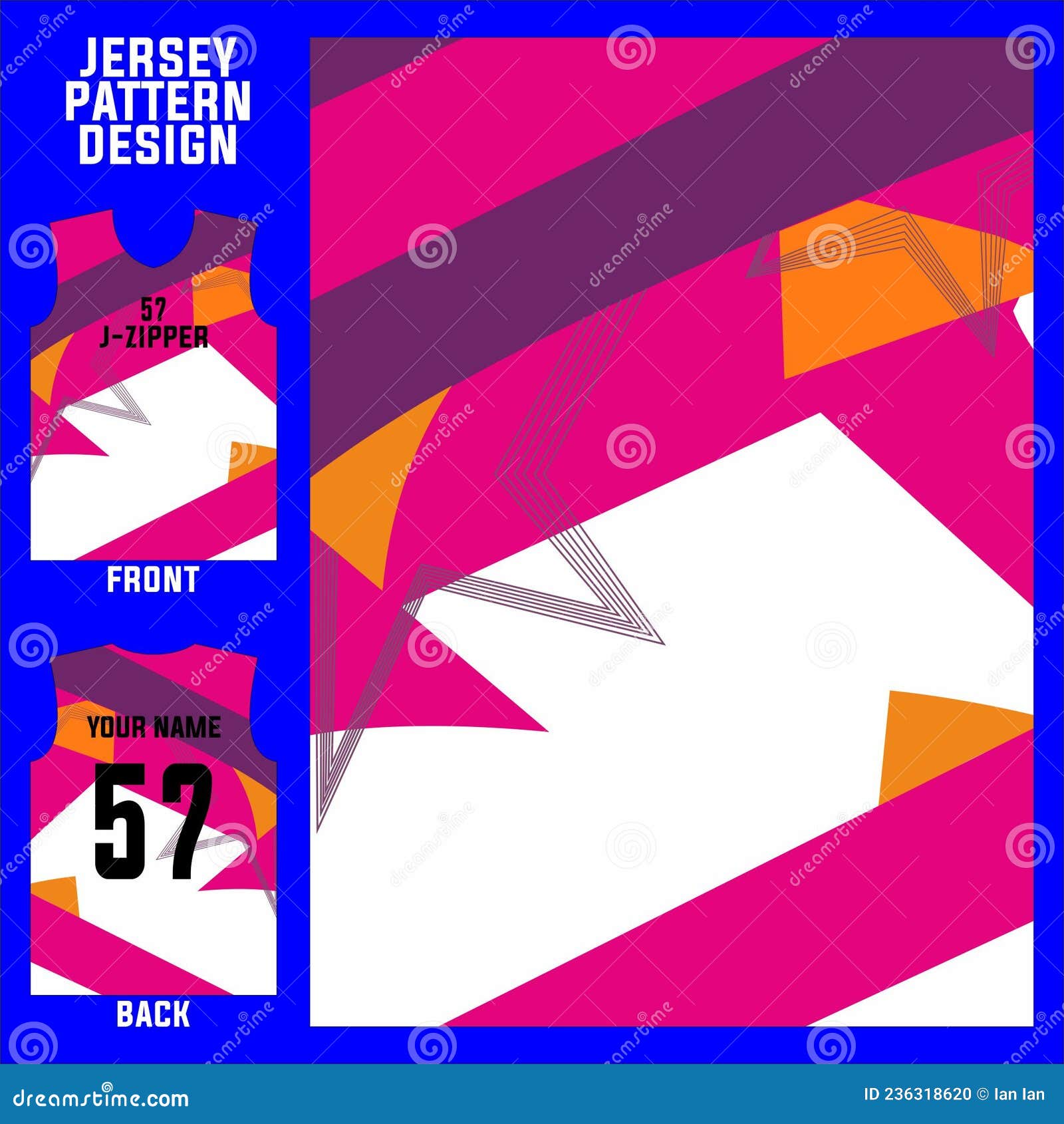 Basketball Jersey Pattern Design Template. Pink Abstract Background for  Fabric Pattern Stock Vector - Illustration of bicycle, template: 244759382