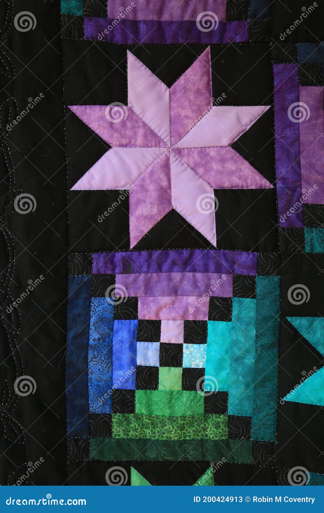 Beautiful Quilts with black background Images and videos for your projects