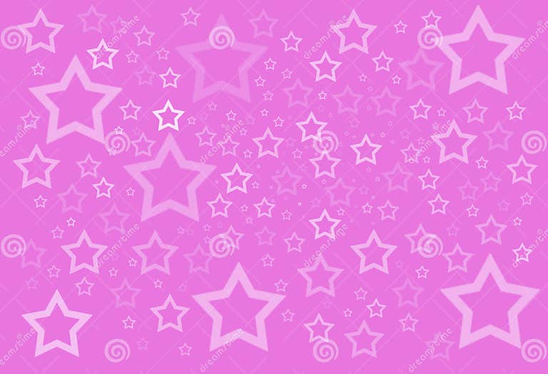 Pink stars background stock illustration. Illustration of digital ...