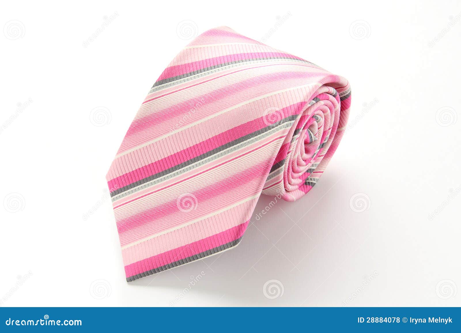 Pink striped tie stock photo. Image of dress, neck, style 28884078