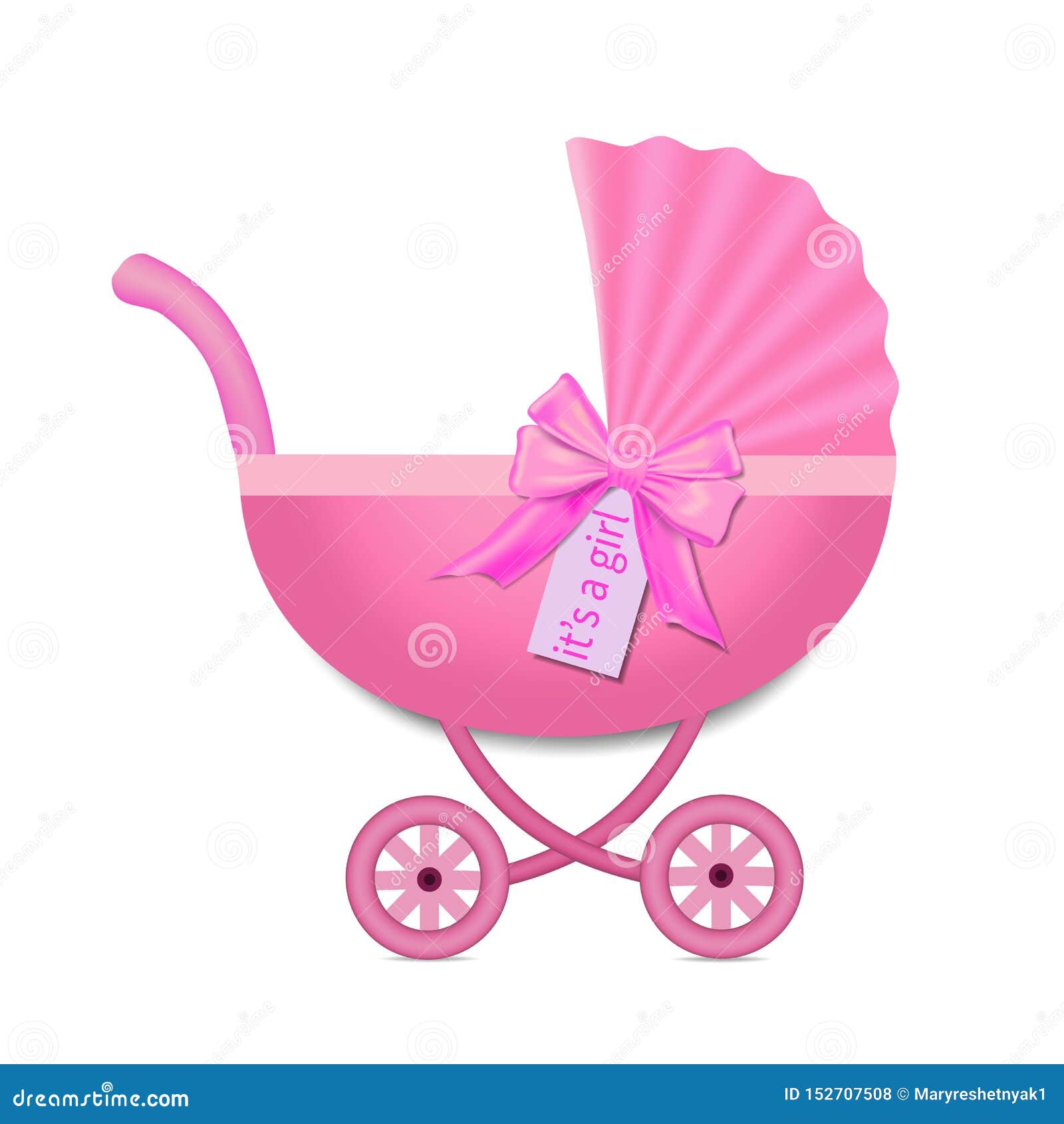 baby pink buggy