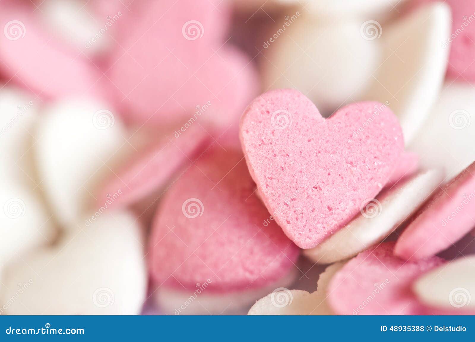 Sugar Hearts RoyaltyFree Stock Photography 41745047