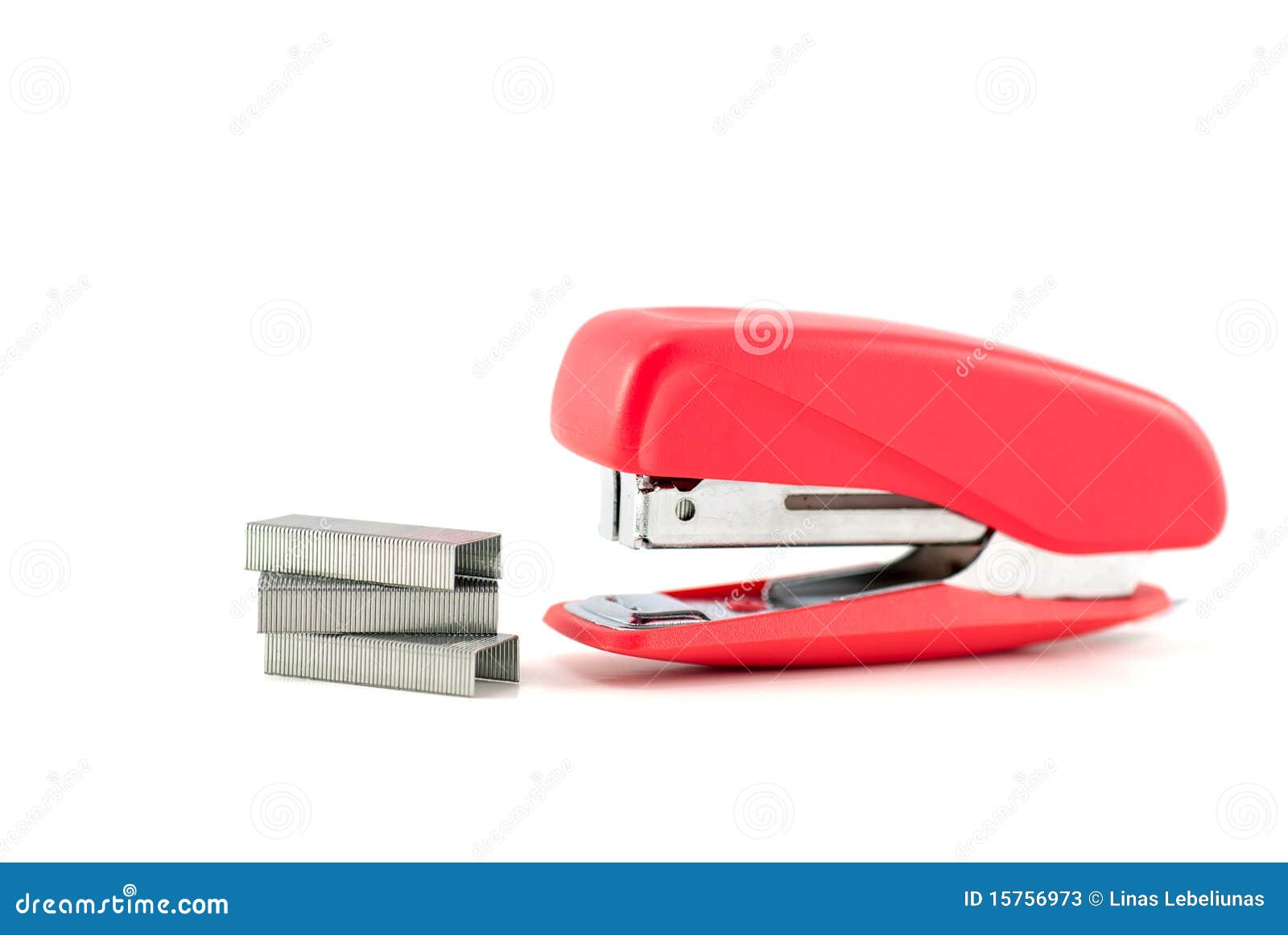 Pink swingline stock image. Image of office, swingline 15756973