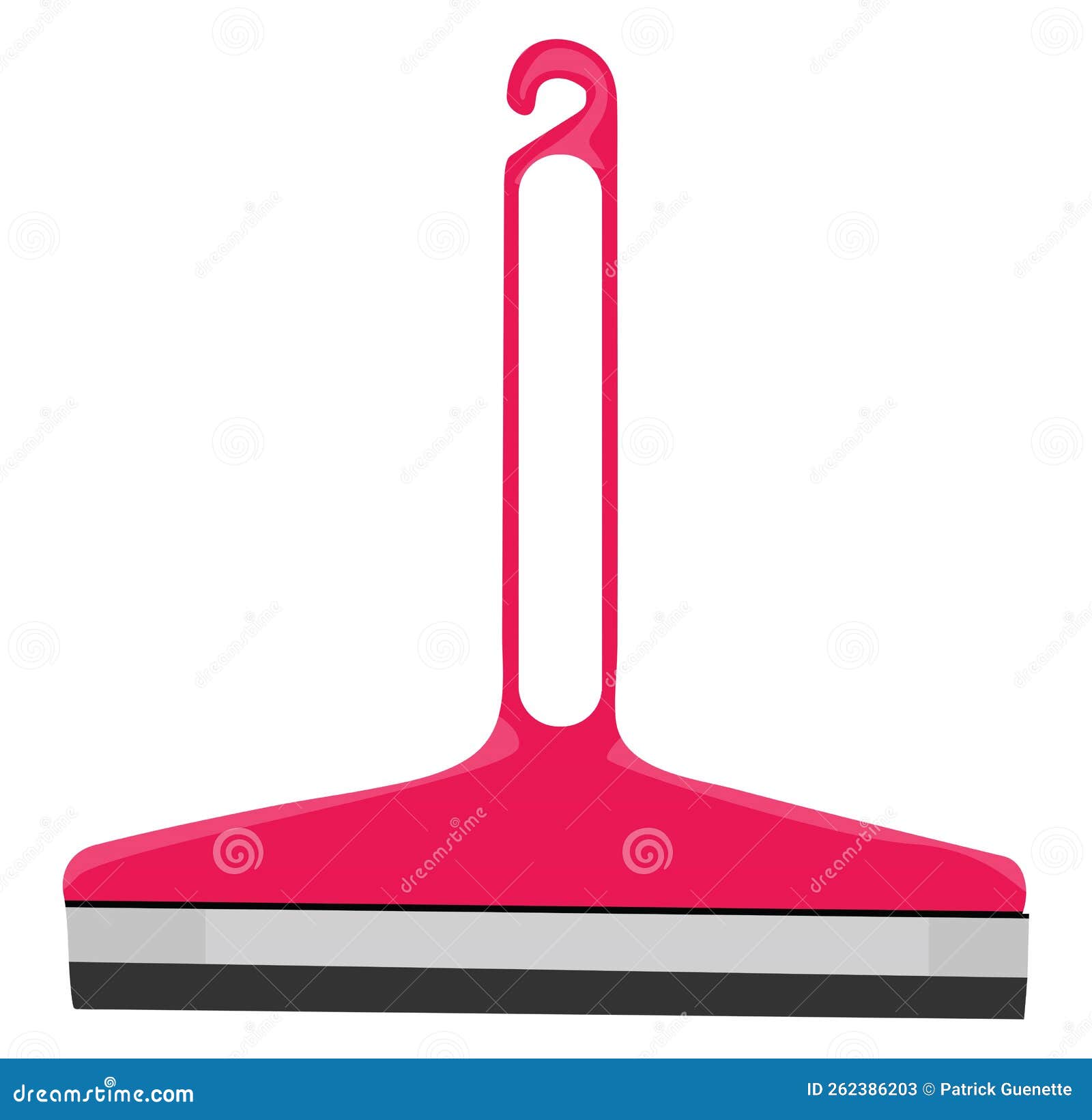 Pink table wiper, icon stock vector. Illustration of vector 262386203