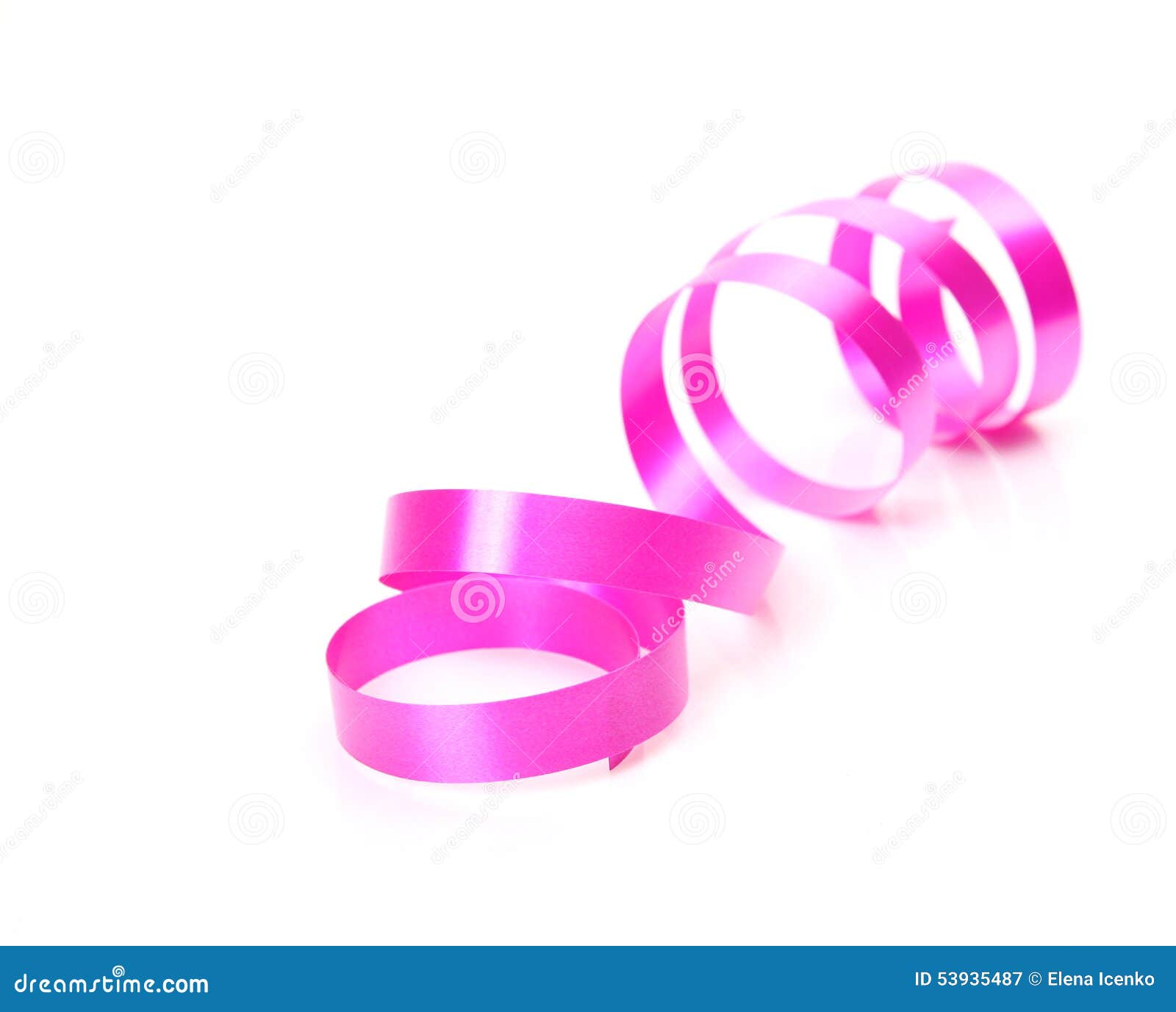Pink tape stock image. Image of pink, object, twirled 53935487