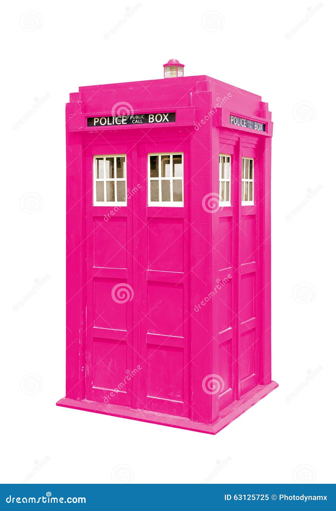 Pink Tardis Doctor Who 