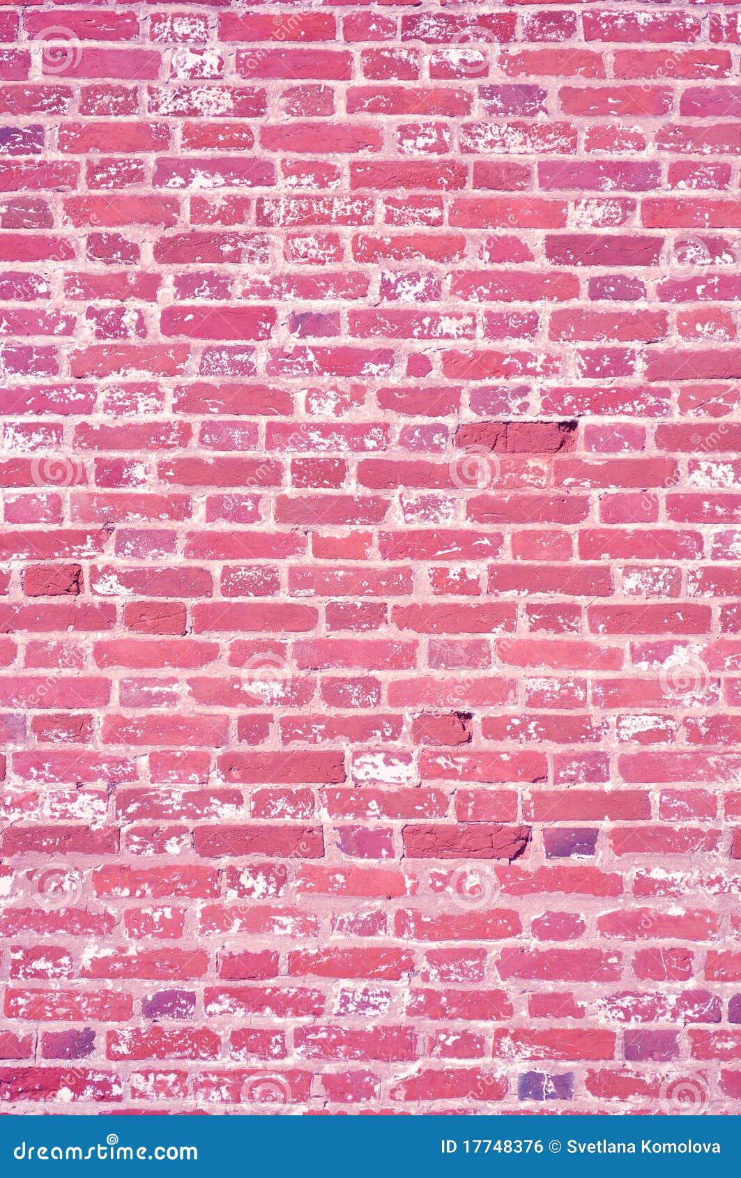 Pink texture, brick wall stock photo. Image of wall, fence 17748376