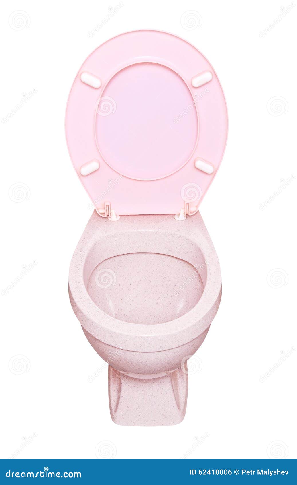 Pink Toilet Bowl stock photo. Image of lavatory, restroom 62410006