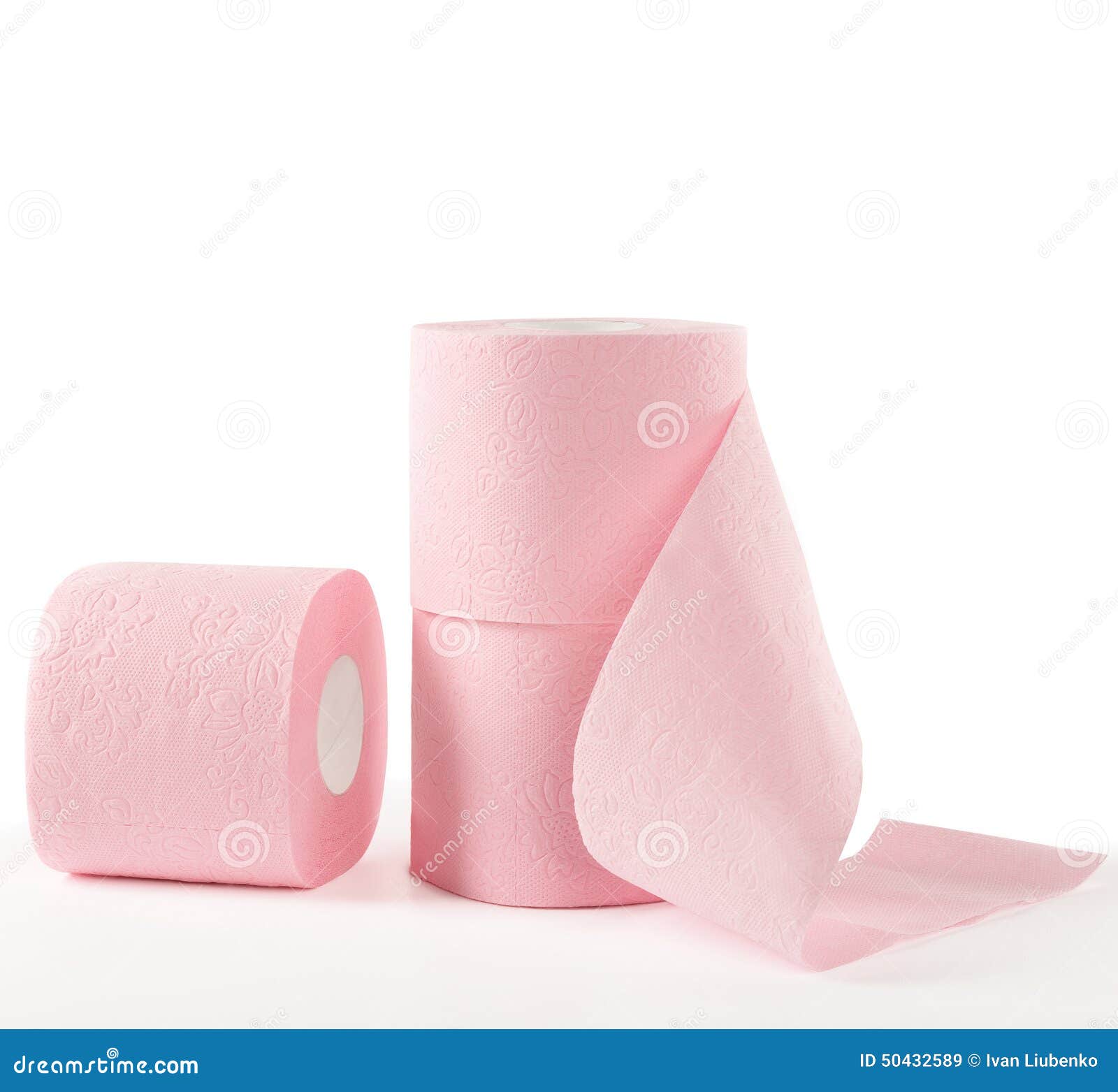 Pink toilet paper stock image. Image of pink, textured 50432589
