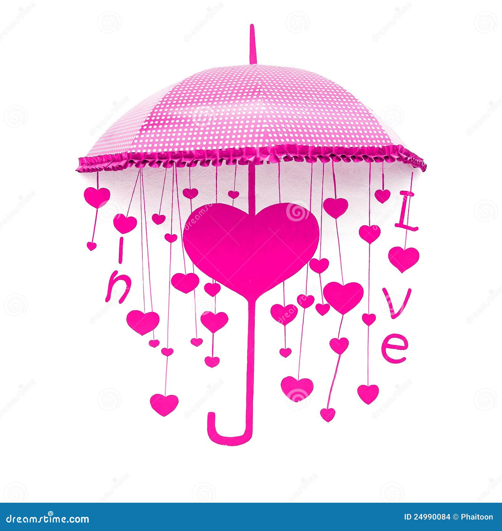 Pink umbrella stock photo. Image of drops, sweet, retro ...