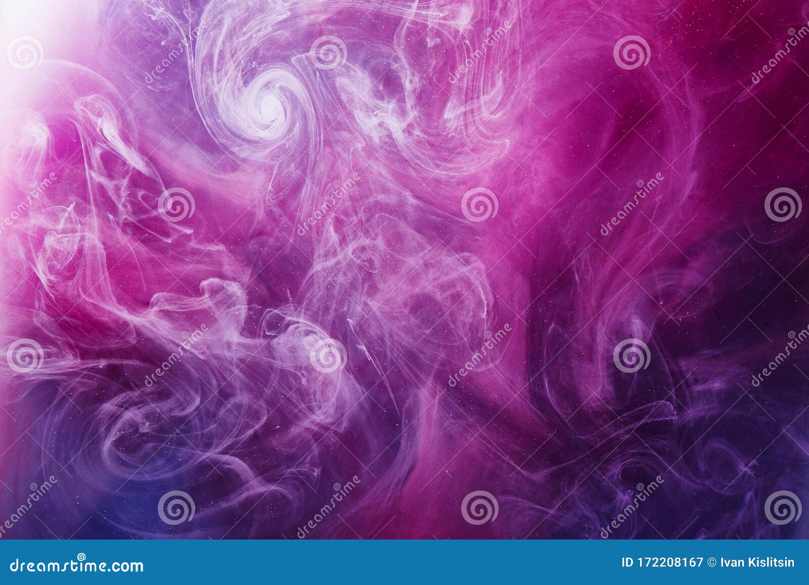 Pink Universe Abstract Background, Swirling Galaxy Smoke, Alchemy ...