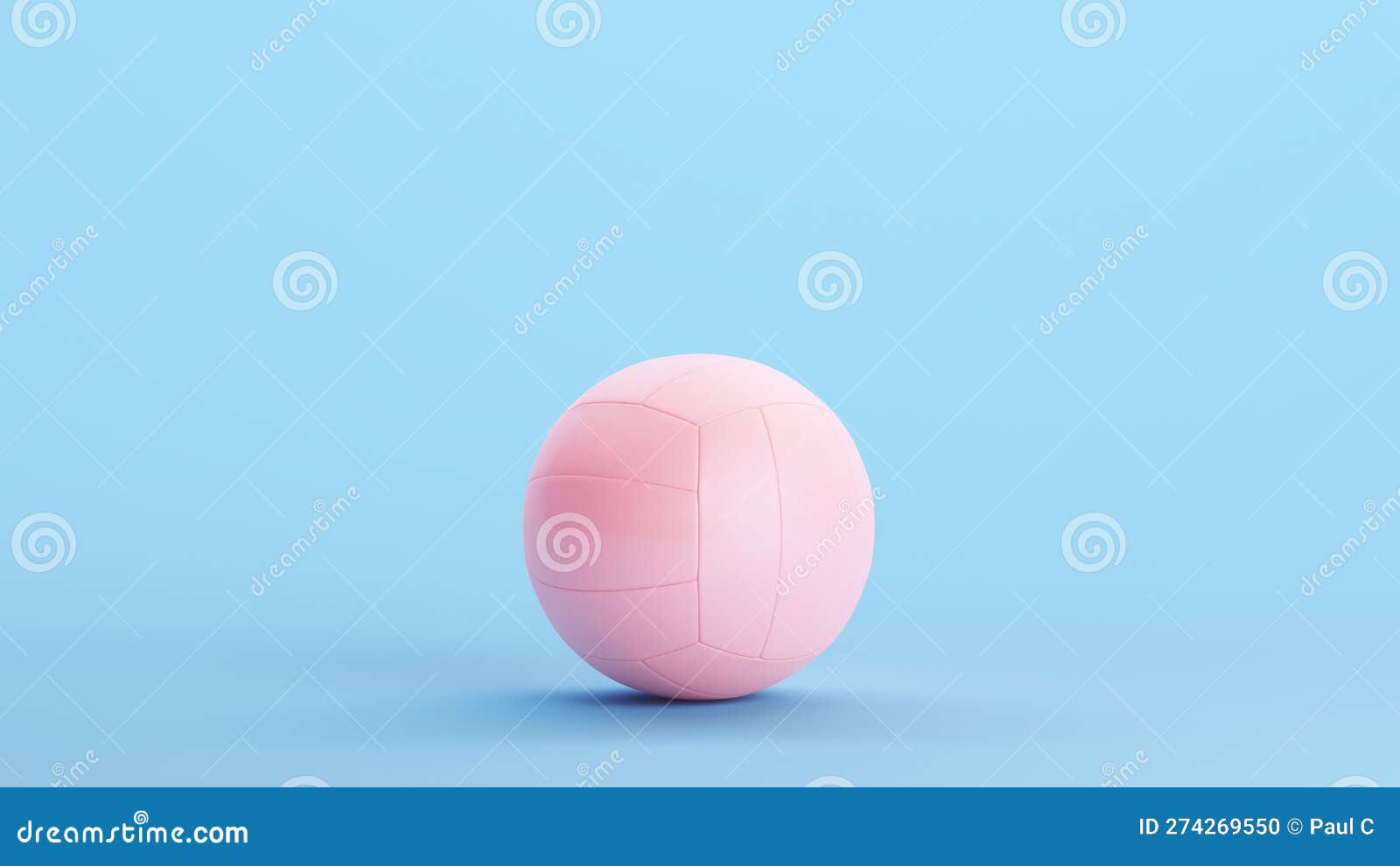 Pink Volleyball Volley Ball Game Sports Equipment Training Kitsch Blue ...