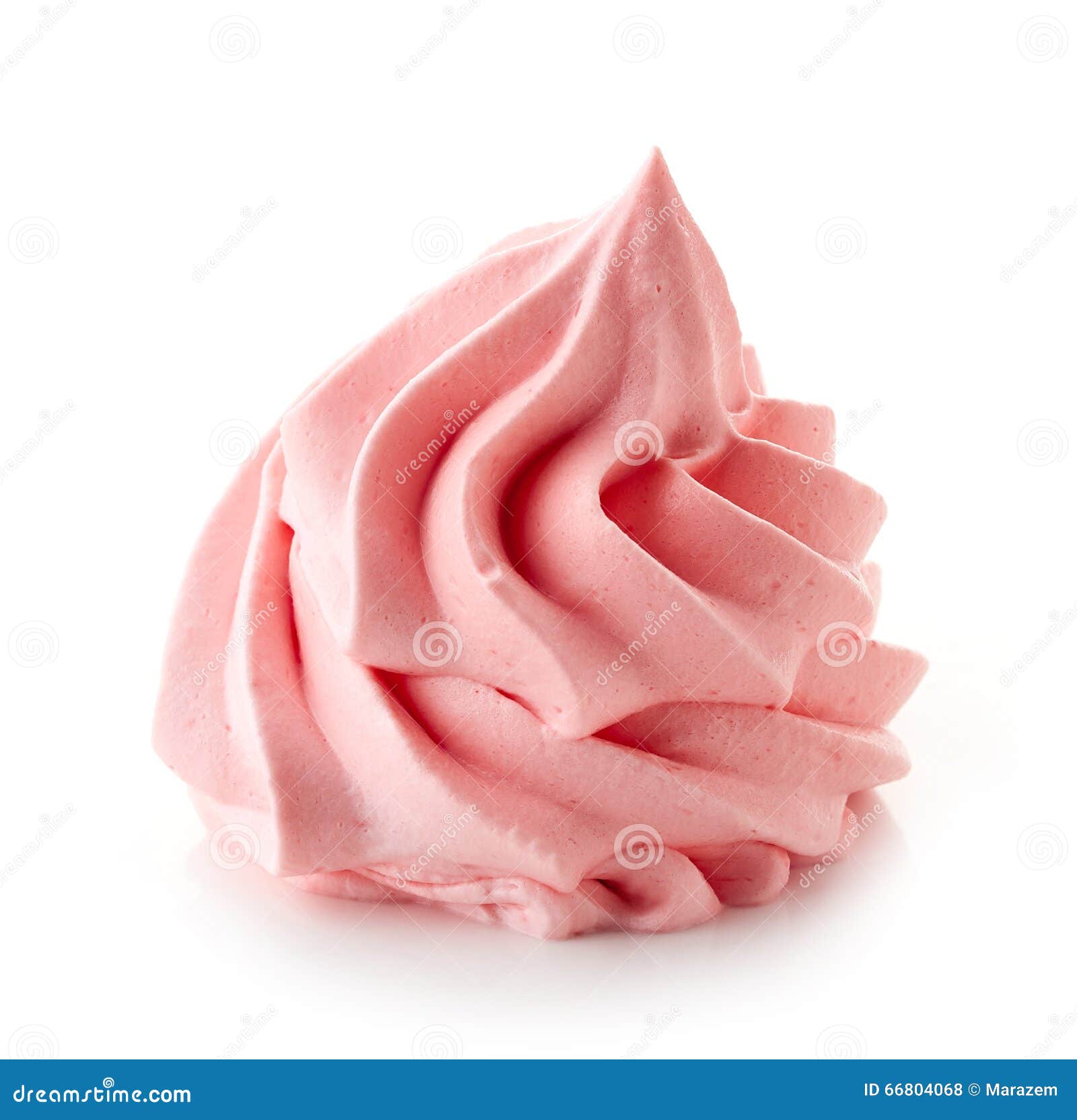 Pink whipped cream stock photo. Image of berry, snack 66804068