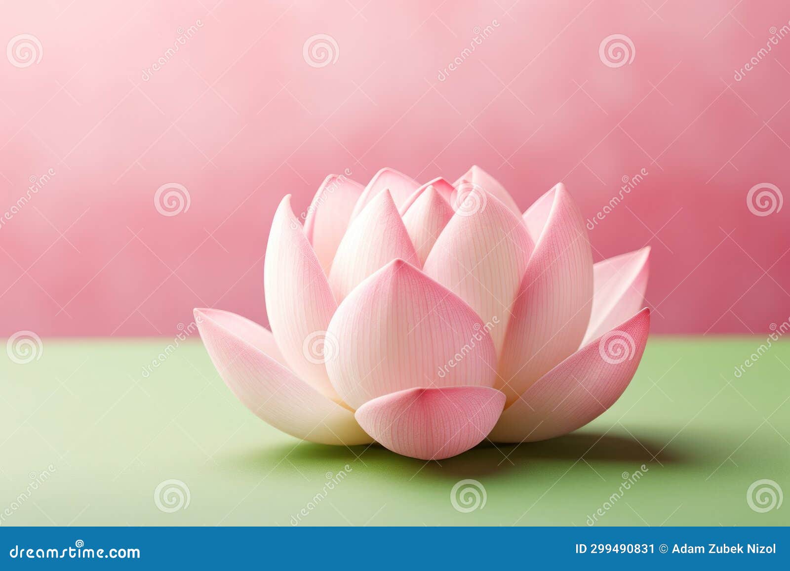 A pink and white flower stock illustration. Illustration of delicate