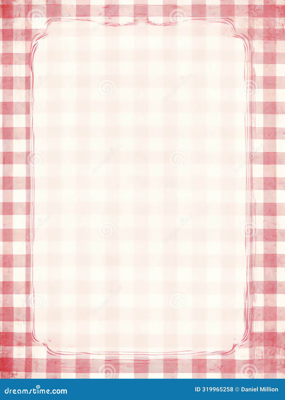 pink and white gingham pattern antique junk journal page background wall art decor, for nursery or