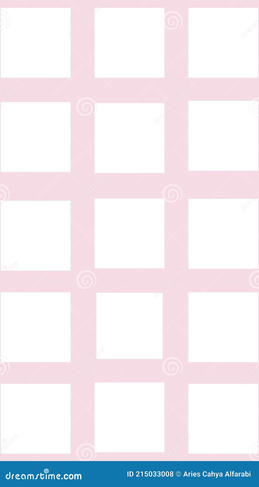 Pink and White Grid Wallpaper Stock Illustration Illustration of