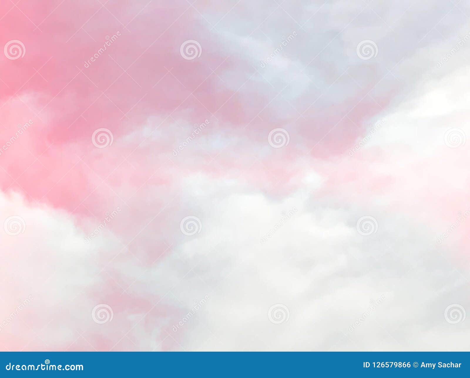 pink pastel sky and clouds background