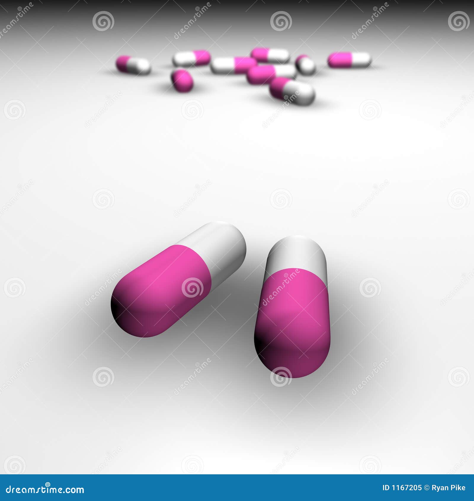 Pink and white pills stock illustration. Illustration of cure 1167205