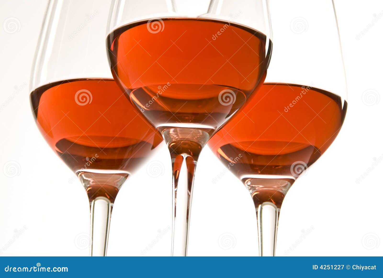 Pink Wine stock image. Image of winemaking, glasses, luxury 4251227