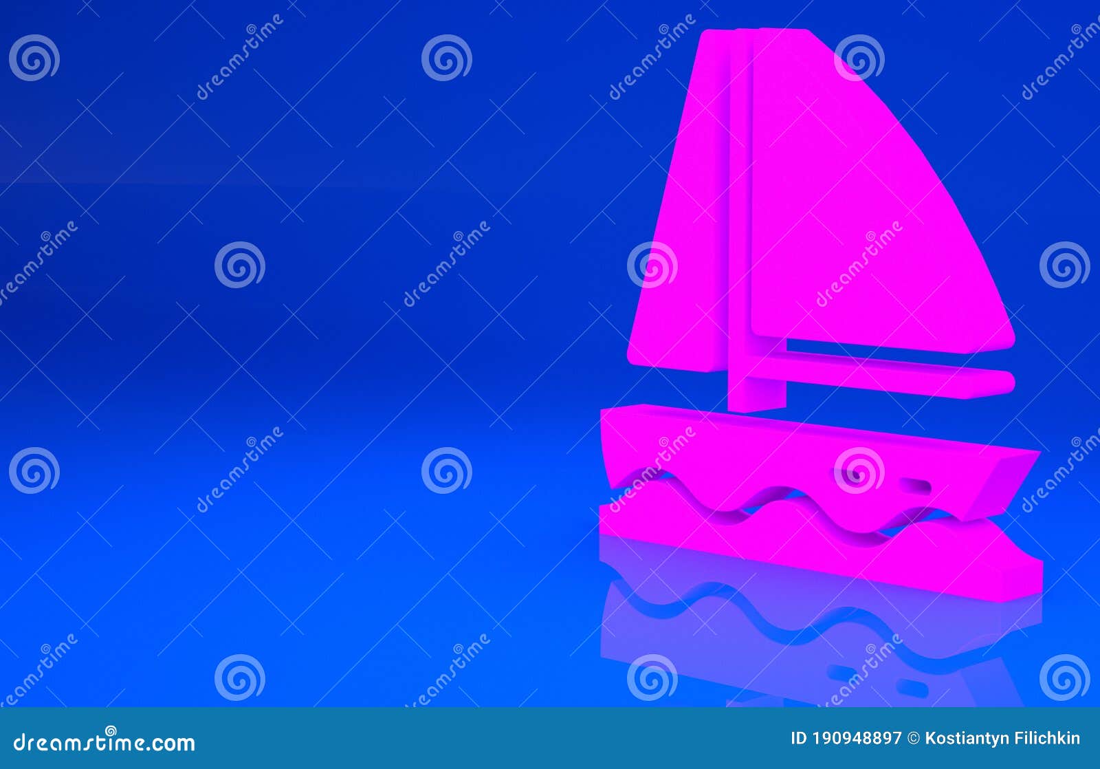 sailboat pink wallpaper
