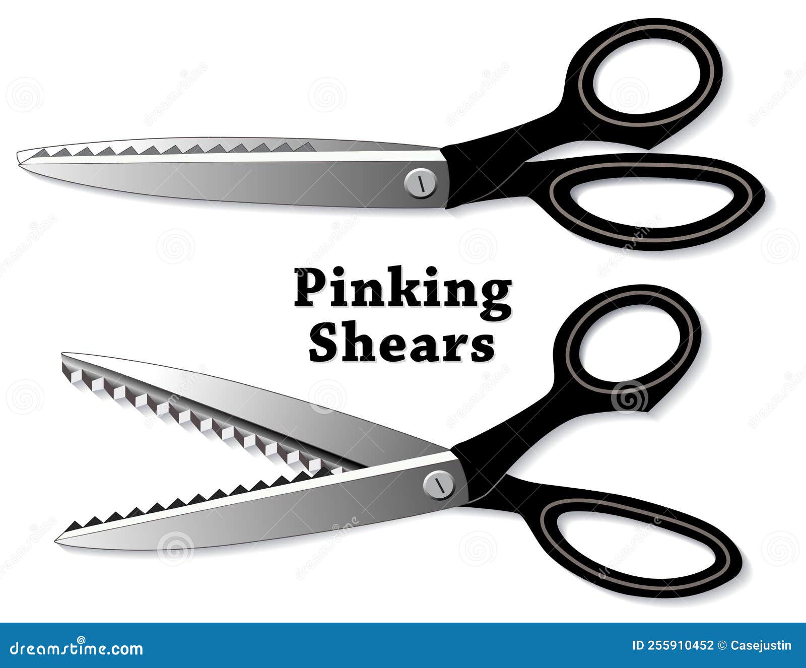 Pinking Shears Stock Illustrations – 63 Pinking Shears Stock Illustrations,  Vectors & Clipart - Dreamstime