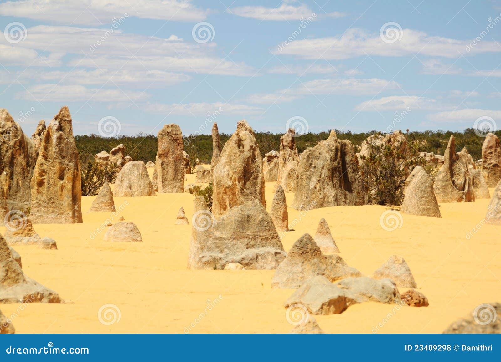 Pinnacles Western Australia Stock Photo Image of australia, ancient