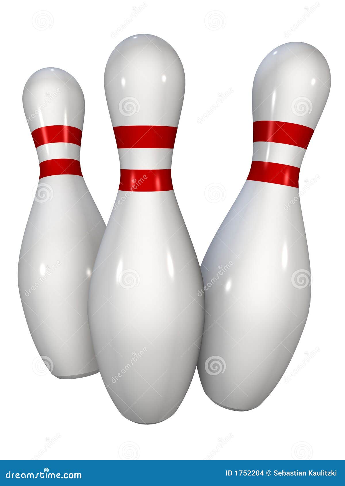 Pinos De Bowling Ilustração Stock Ilustração De Penhor 1752204