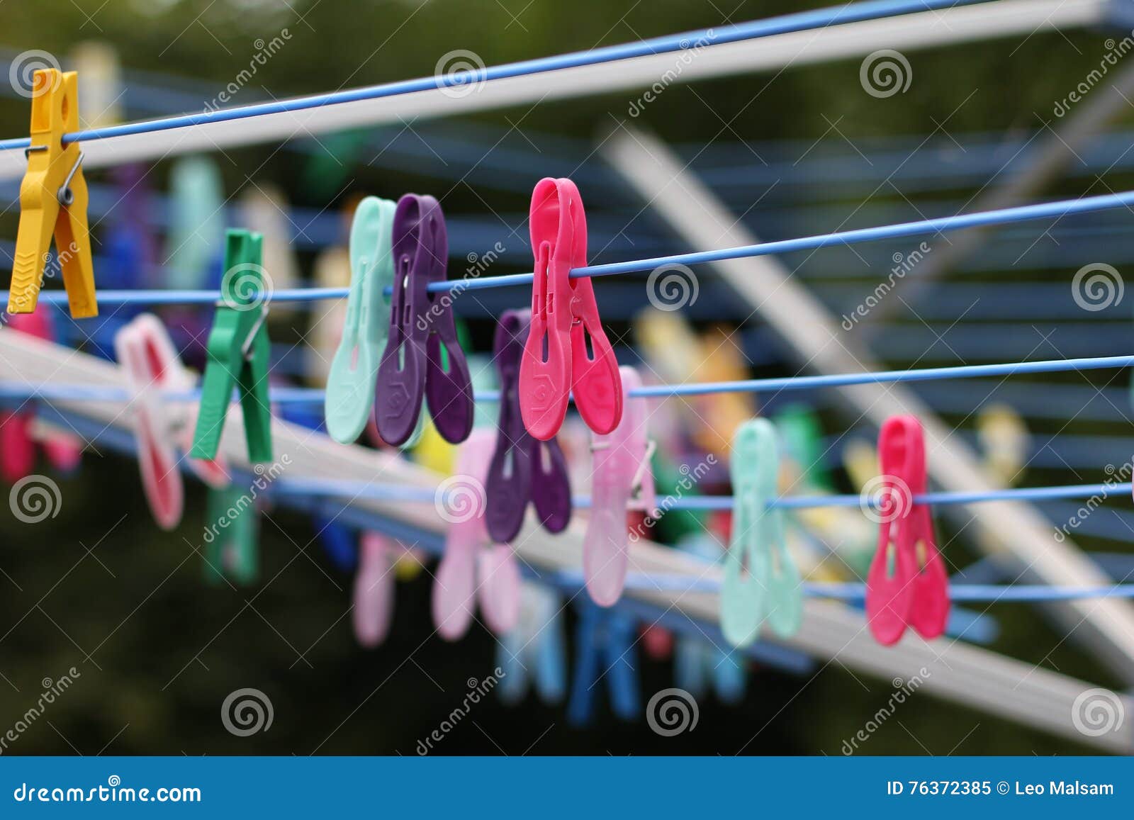 Pins stock image. Image of clothesline, color, rope, clothespin 76372385