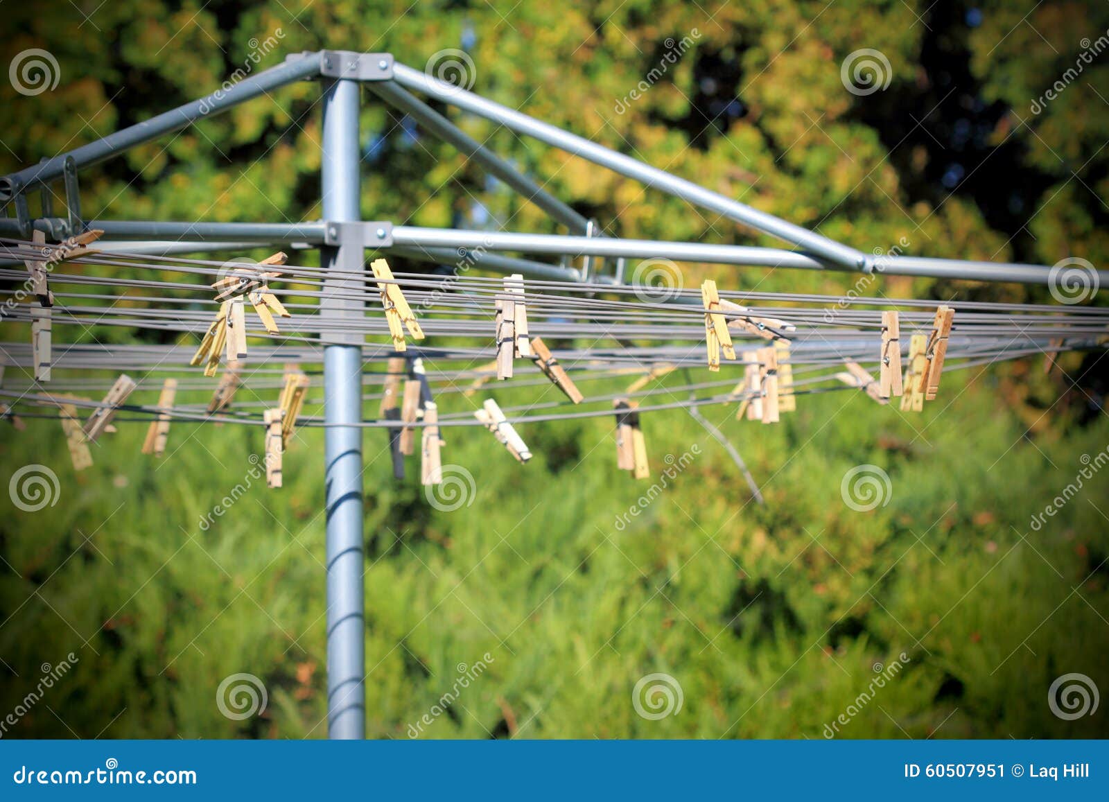 Pins on a Line stock image. Image of bare, shallow, circular