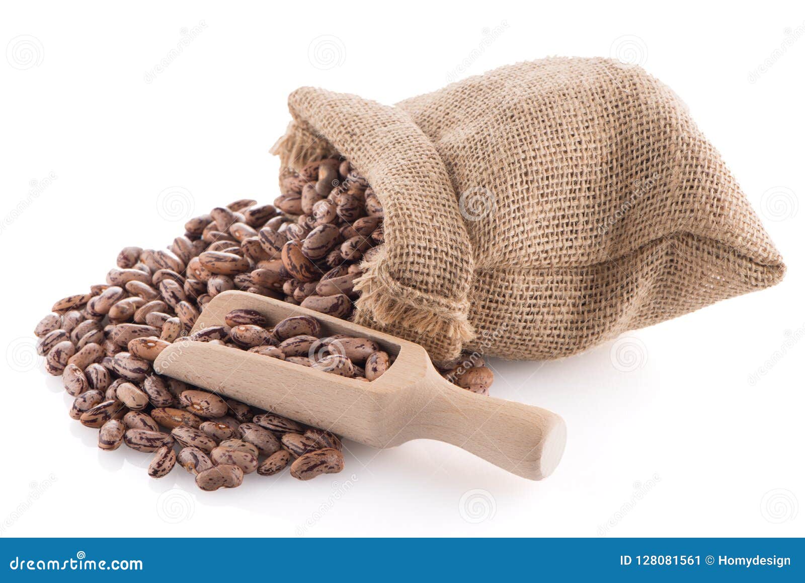 Pinto beans bag stock image. Image of vegetarian, uncooked 128081561