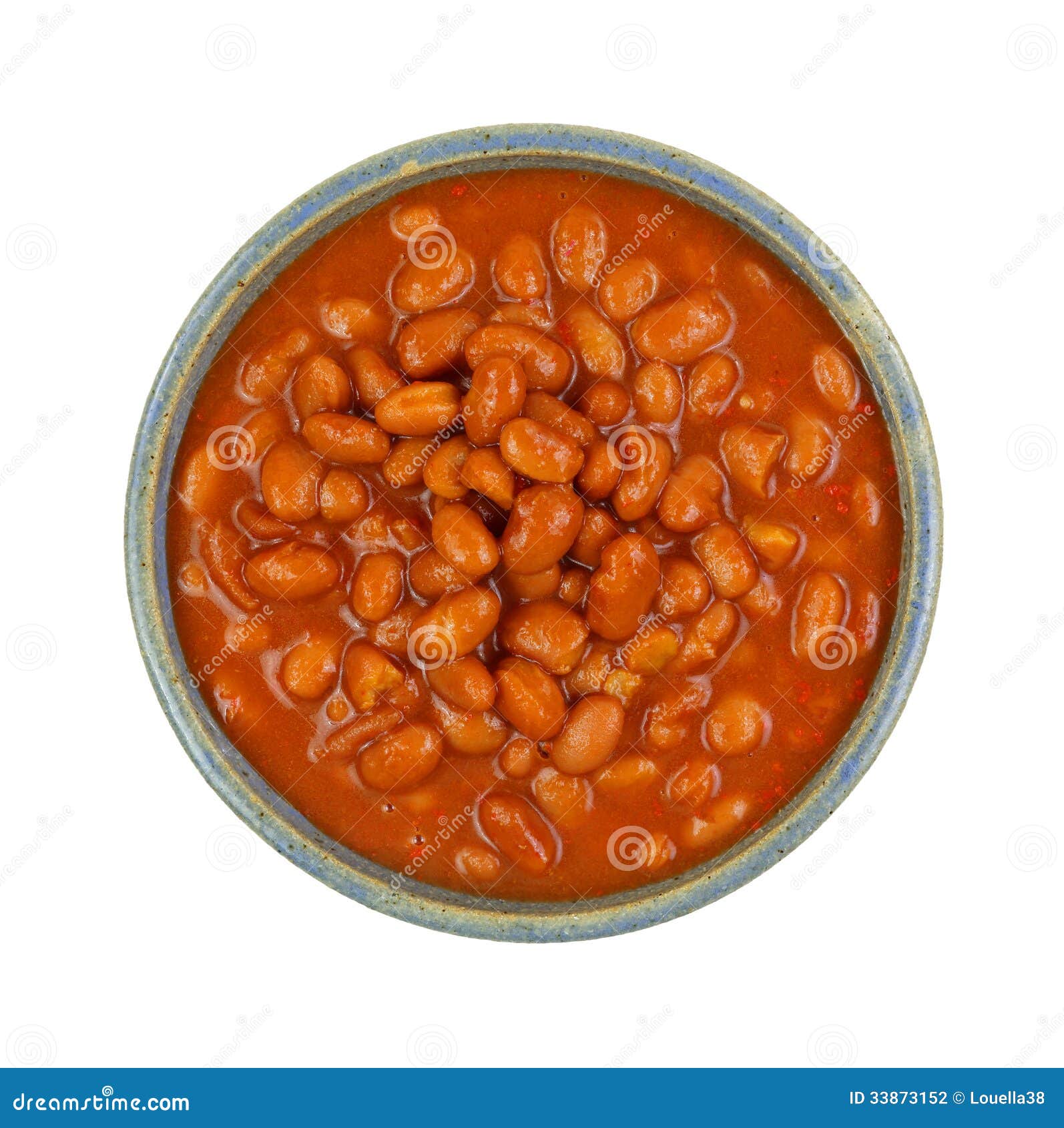 Pinto Beans Hot Chili Sauce Bowl Top Stock Photo Image of tasty