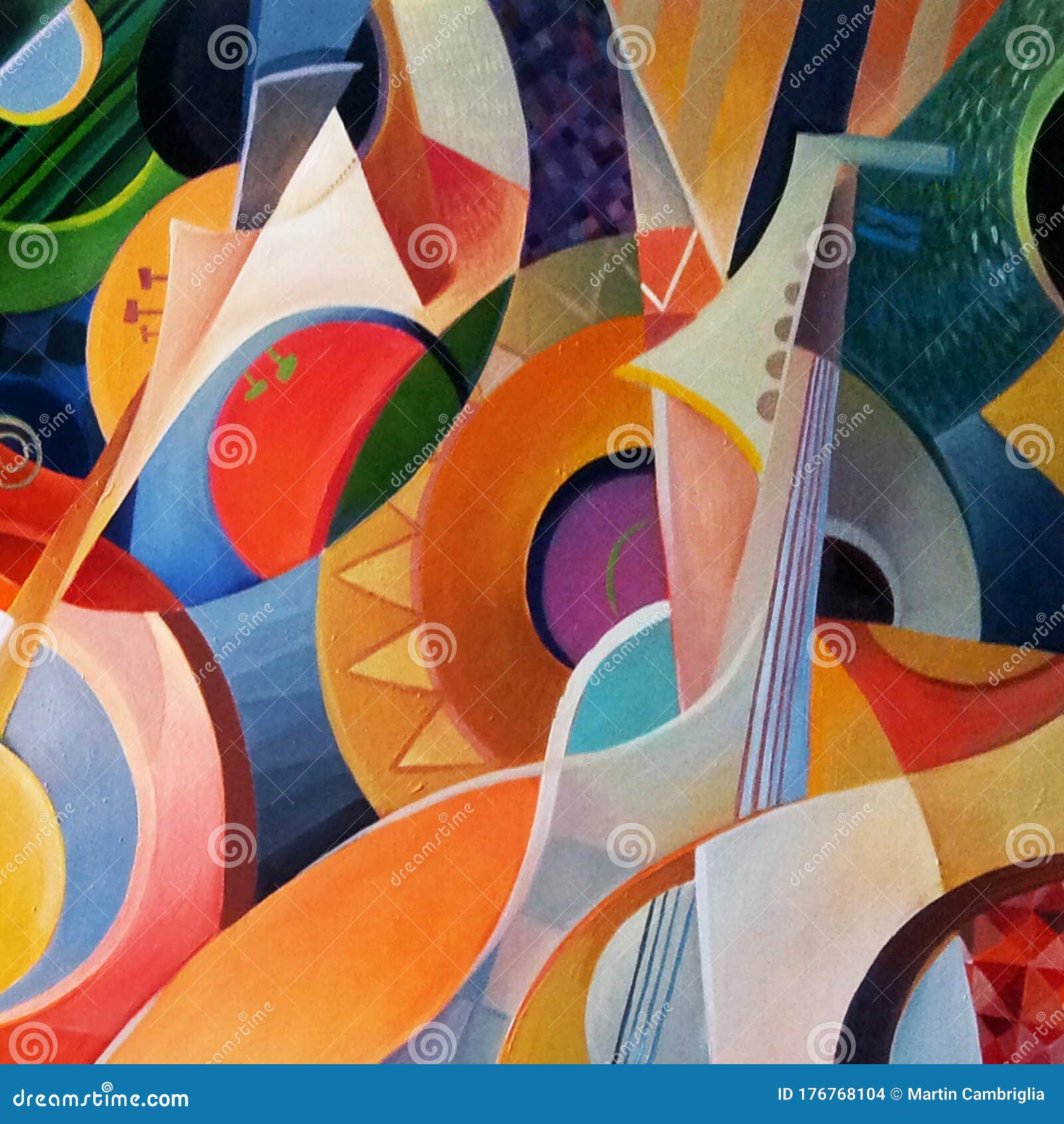 Pintura Abstracta Lienzo al Óleo Arte Moderno