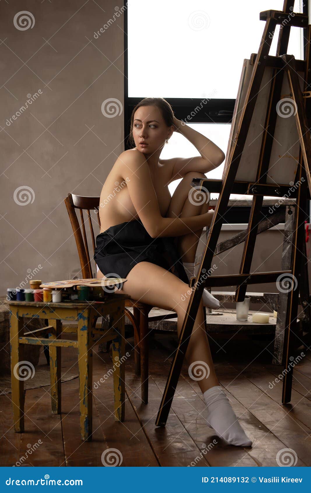 Pintura de mulher pelada