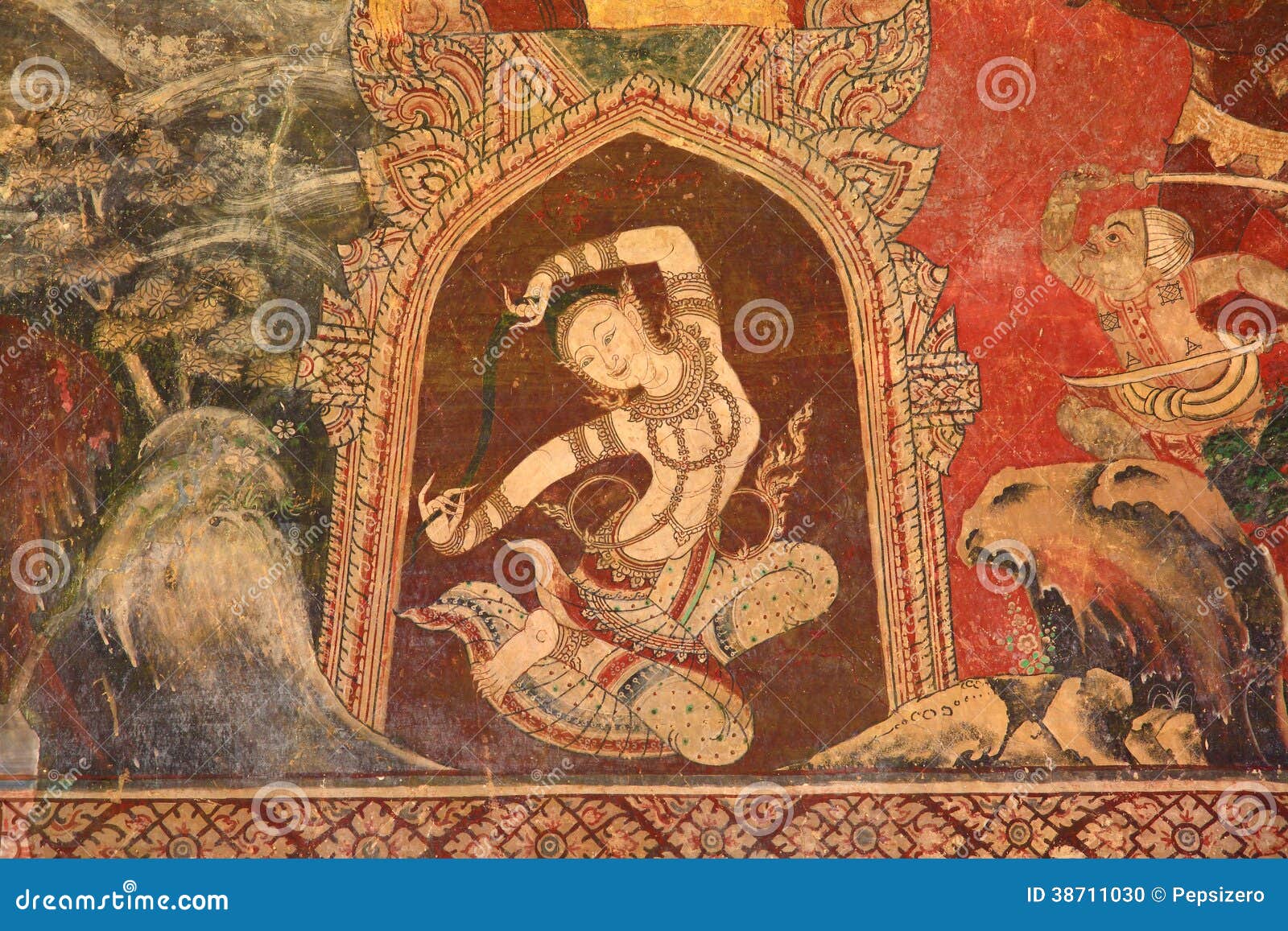 Hermosas Pinturas Murales imagen editorial. Imagen de pared - 38711030, image size:1600x1157