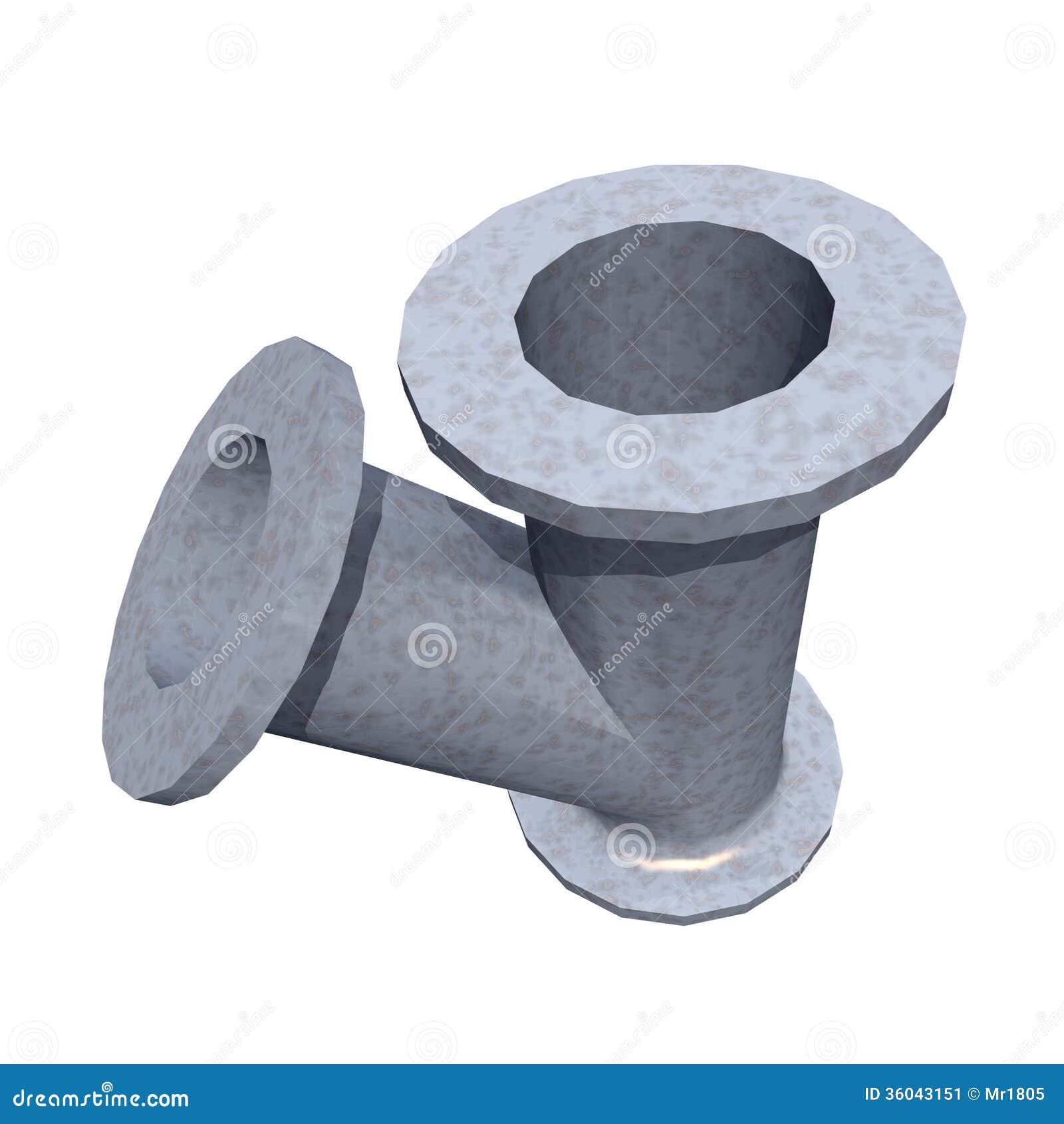 pipe-split-y-stock-illustration-illustration-of-object-36043151