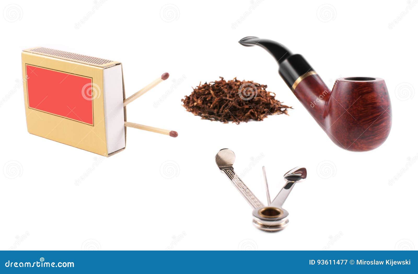 Pipe, Three Grams of Tobacco, Two Matches and the Toolbox, Set To