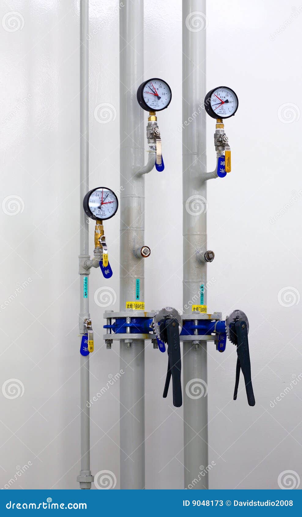 pipes and meters
