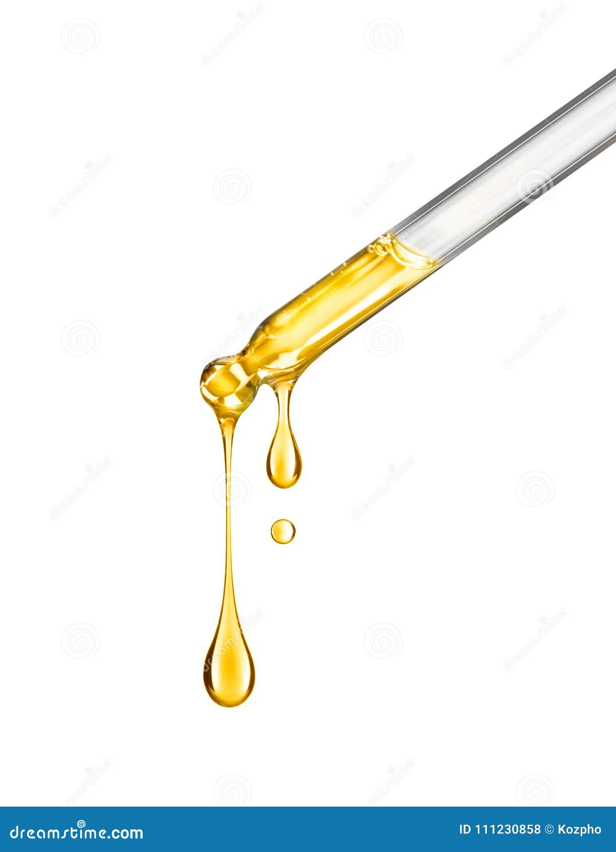 L'équipement pour une expérience scientifique d'huile et d'eau, y compris  l'huile de cuisine, d'une pipette, colorant alimentaire Photo Stock - Alamy