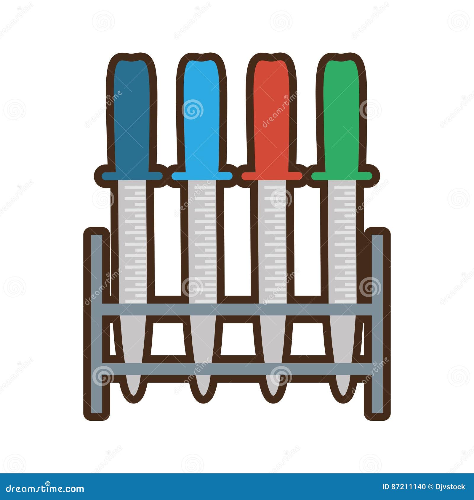 Volumetric Pipette Laboratory Glassware Cartoon Vector CartoonDealer
