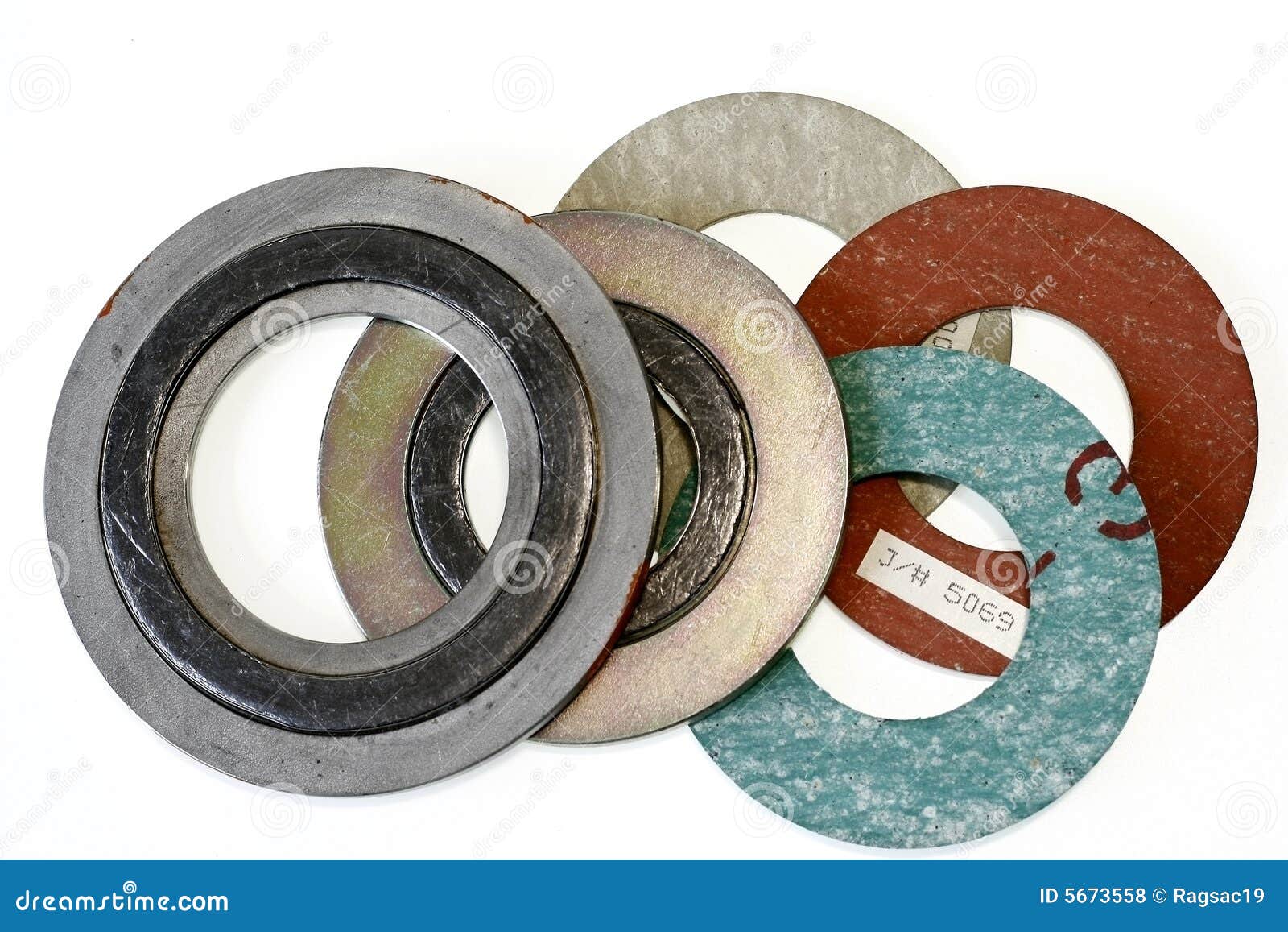 Piping Gasket stock photo. Image of gaskets, plumber, isolated 5673558