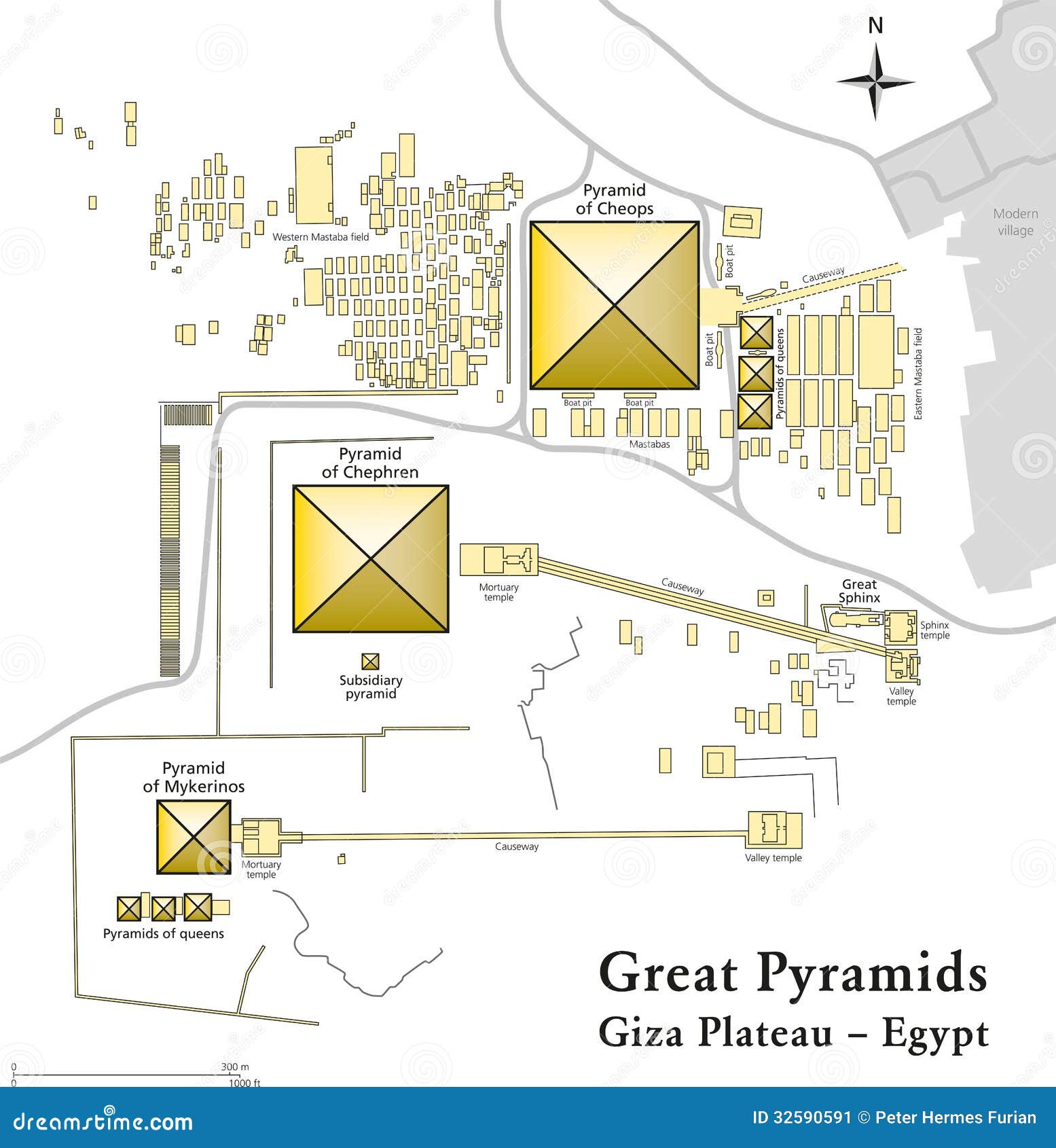 Risultati immagini per piramidi di giza mappa