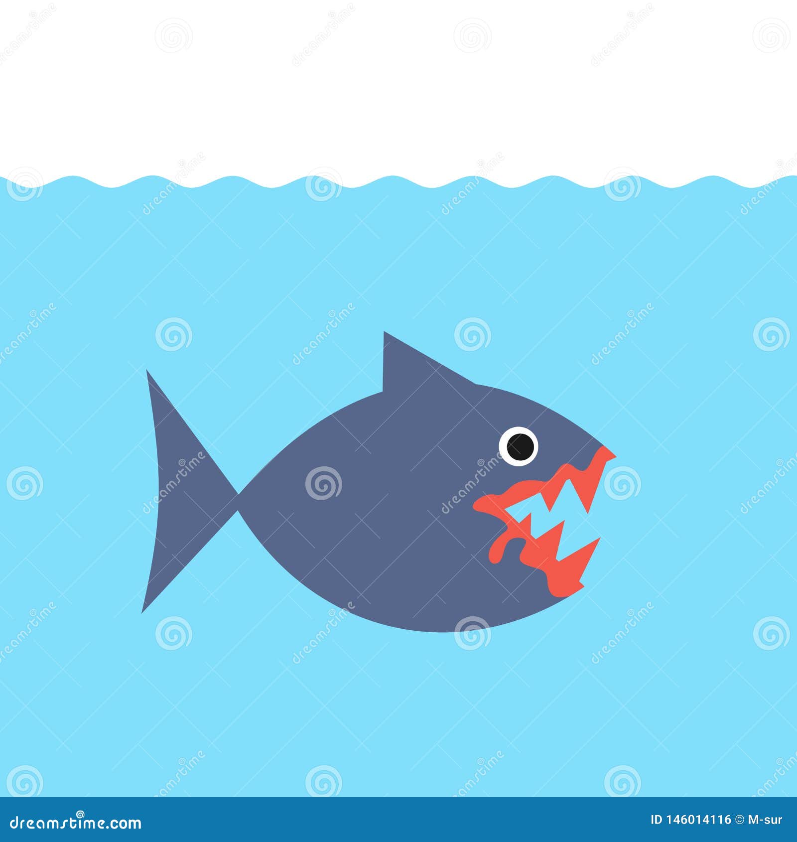 piranha / pirana and carnivorous fish