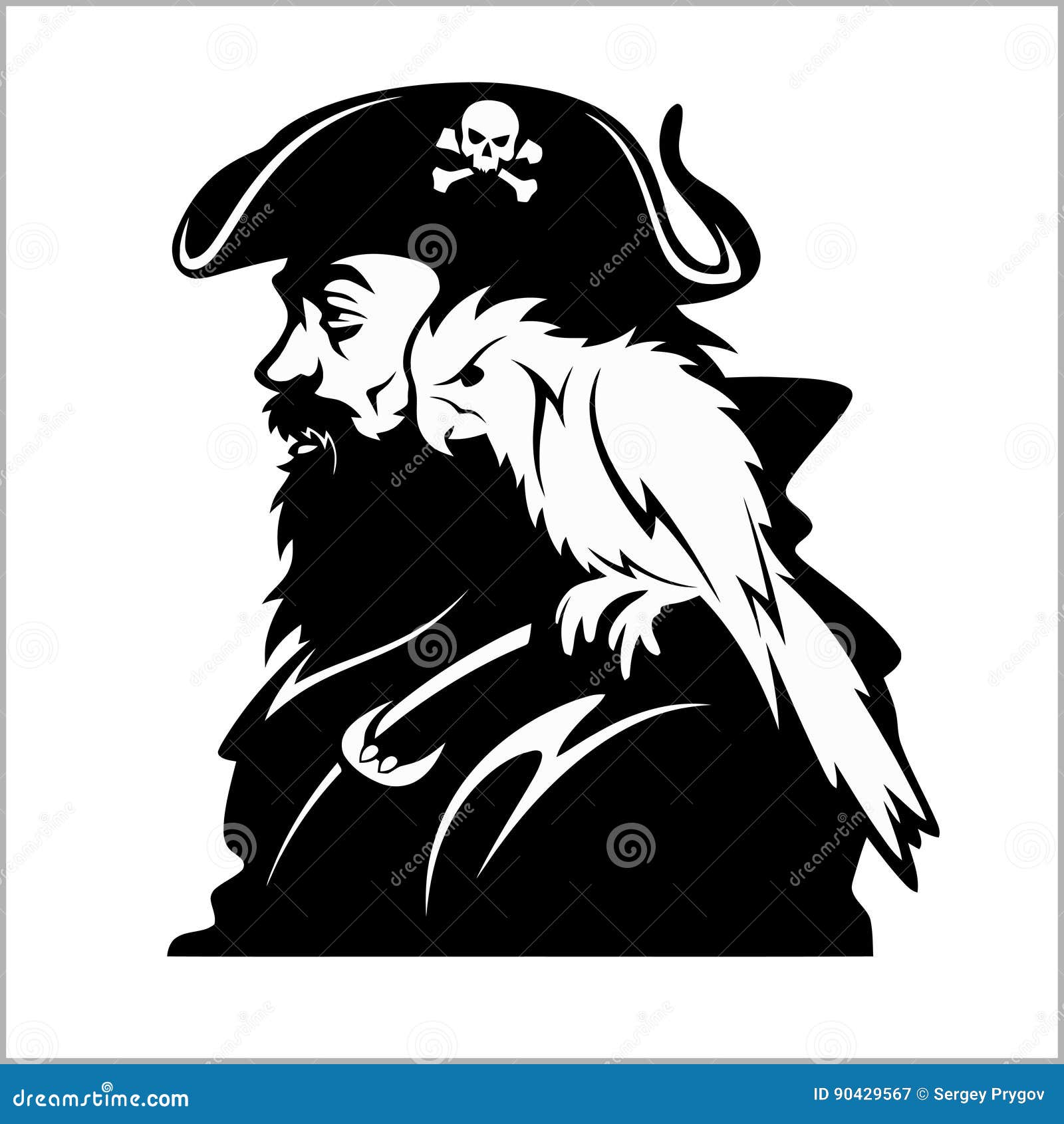 Hombre loro pirata hombro hombre loro pirata hombro fotografías e imágenes  de alta resolución - Alamy