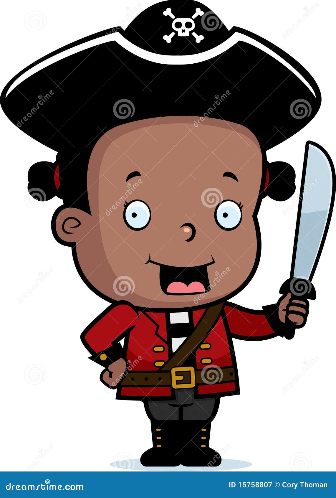 Pirate Child stock vector. Illustration of pirate, toddler - 15758807
